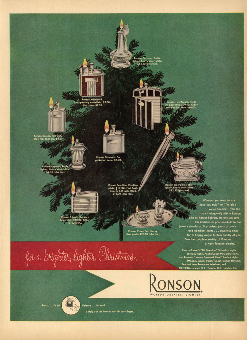 Ronson Lighters (1949)